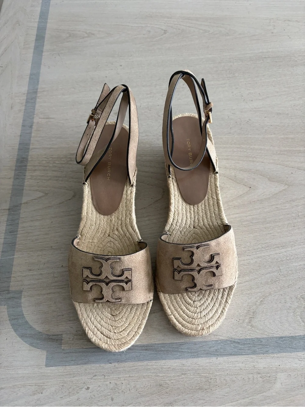 Tory Burch Women's Ines Espadrille Wedge Sandals